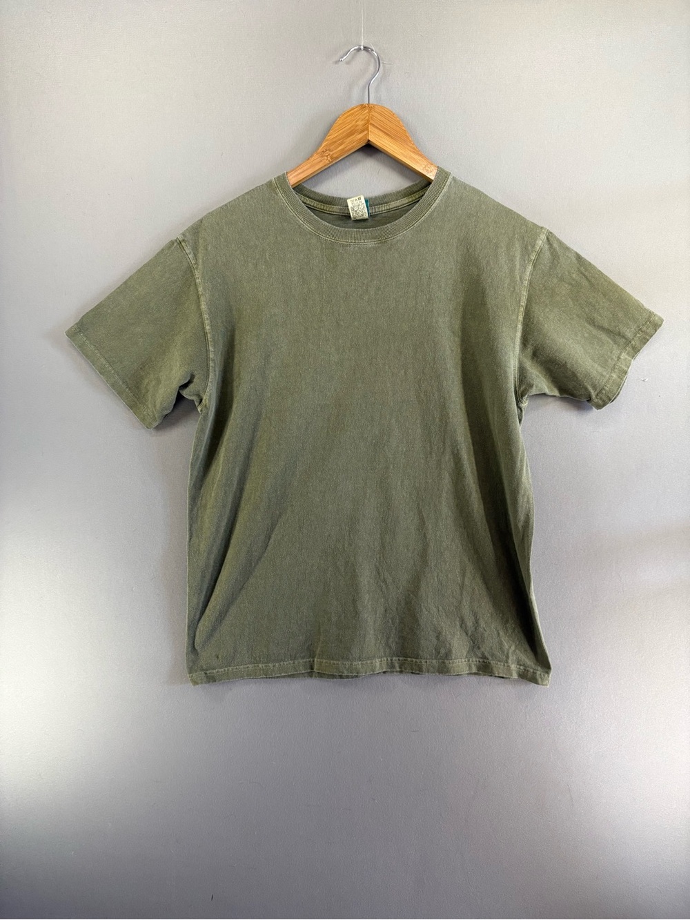 Good On Kyō T-Shirt Mens Size L Cotton Green Short Sleeve Made in USA